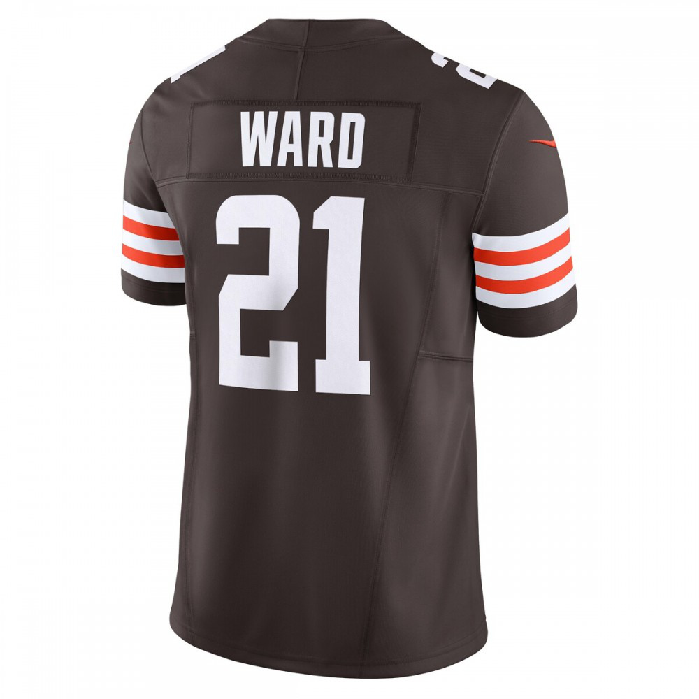 Denzel Ward Cleveland Browns Nike Vapor F.U.S.E. Limited Jersey - Brown-GridironStore